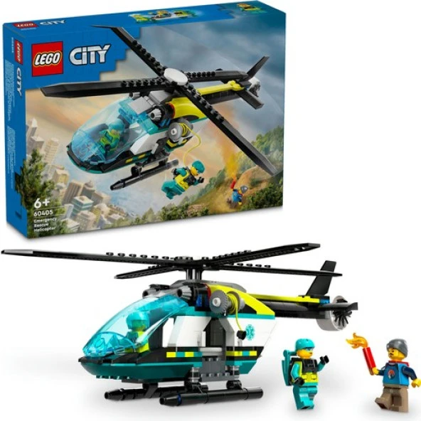 LEGO® City Acil Kurtarma Helikopteri 60405 (226 Parça)