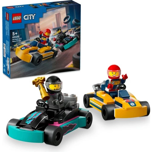 LEGO City 60400 Go-Kartlar ve Yarış Sürücüleri (99 Parça)