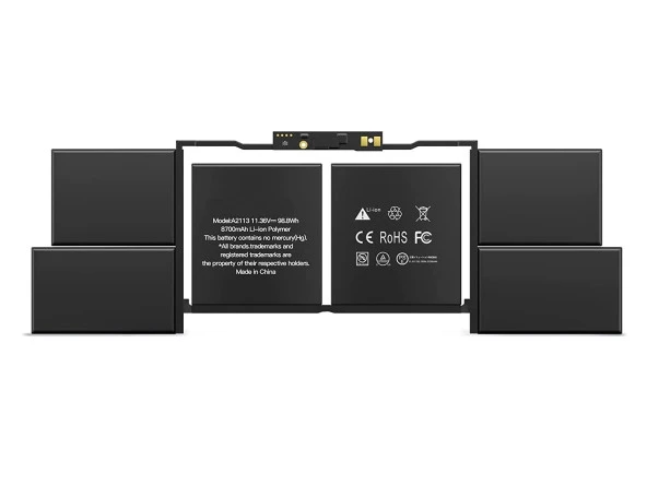 RETRO Apple MacBook Pro A2141 2019, A2113 Notebook Bataryasi