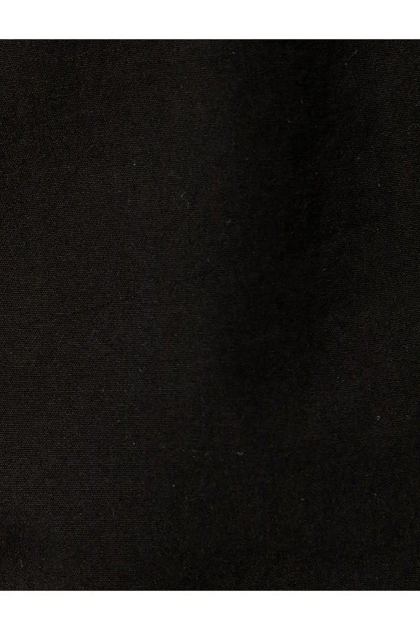 Oversize Kargo Pantolon Düşük Bel Beli Lastikli Stoperli Cepli - Resim 6