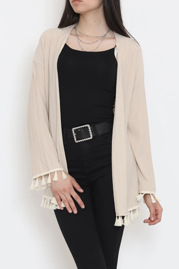 Ponponlu Kimono Bej - 12577.631. - 7