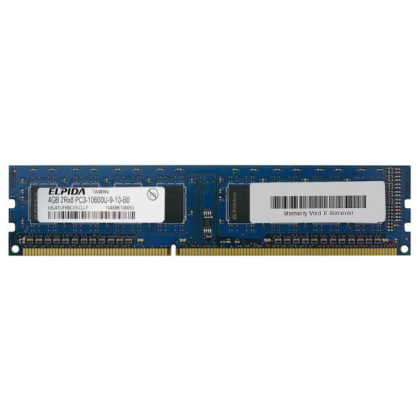 Elpida 4GB DDR3 1333MHz PC3-10600 non-ECC 240-Pin DIMM EBJ41UF8BCF0-DJ MASAÜSTÜ RAM BELLEK