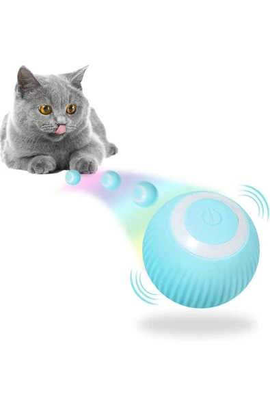 Pet Gravity Smart Rotatıng Ball Şarjlı Dönen Top