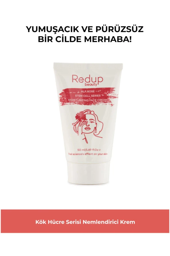 Redup Beauty - Kök Hücre Serisi Nemlendirici Krem