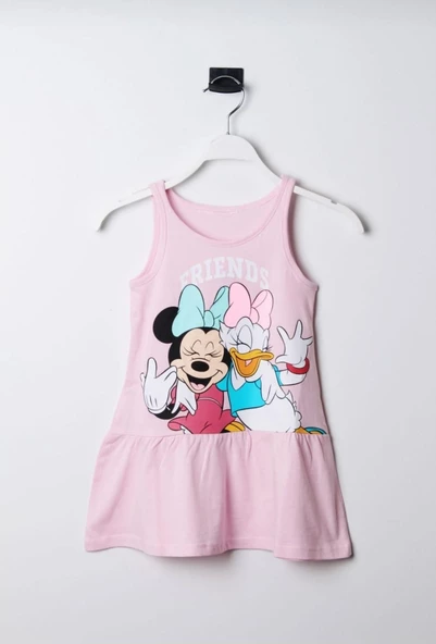 Minnie Daisy Kız Çocuk Yazlık Elbise - 4