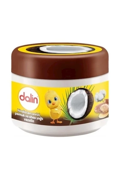 Dalin Vazelin 100ml Hindistan Cevizi, Pamuk Ve Shea Yağlı