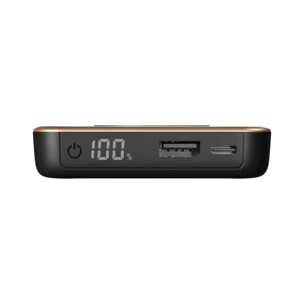 Duracell 10.000mAh Wireless Powerbank Core10 PD 25W ( USB-A, USB-C ) - Siyah - 4