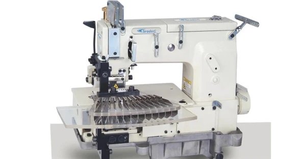 Broderi BD-1412PTV12 İğne Nervür Dikiş Makinası 1/4 - 3/16