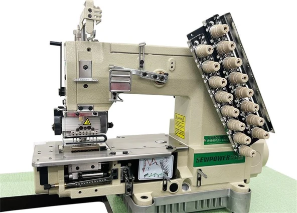 Sewpower SP-008-04085P 4 İğne Burunlu Lastik Şerit Makinesi