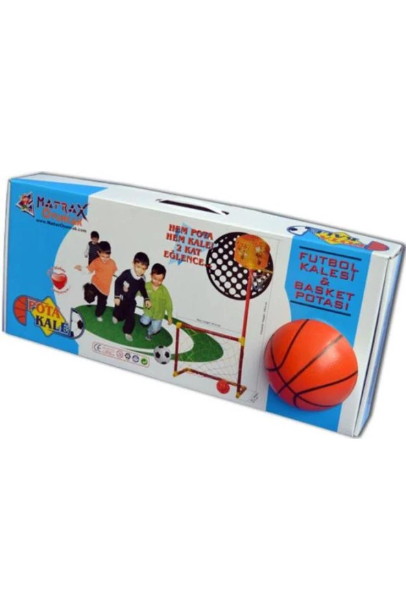 Matrax Portatif Kale Basket Potası 2 si Bir Arada - 2