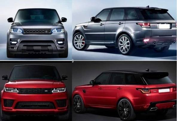 AUTOGP Range rover sport l494 yeni görünüm body kit seti full 2013 / 2017 - Resim 2