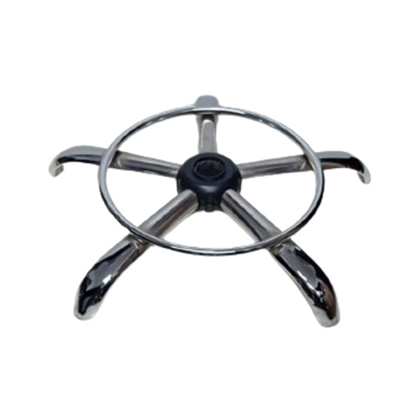 Kendinden Çemberli Tabure Ayağı Kromaj Kaplı Yıldız Ayak