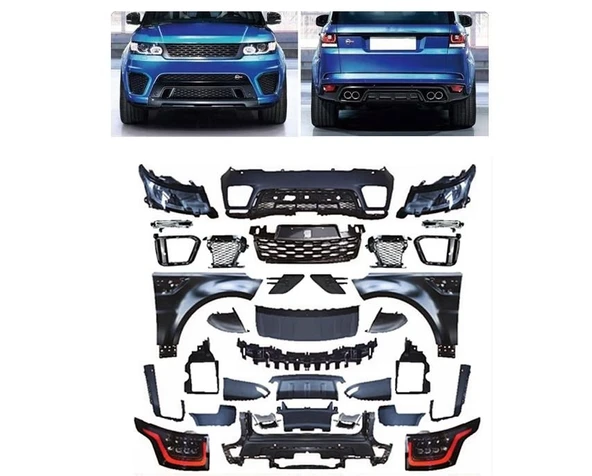 AUTOGP Range rover sport l494 yeni görünüm body kit seti full 2013 / 2017 ürün görseli 1