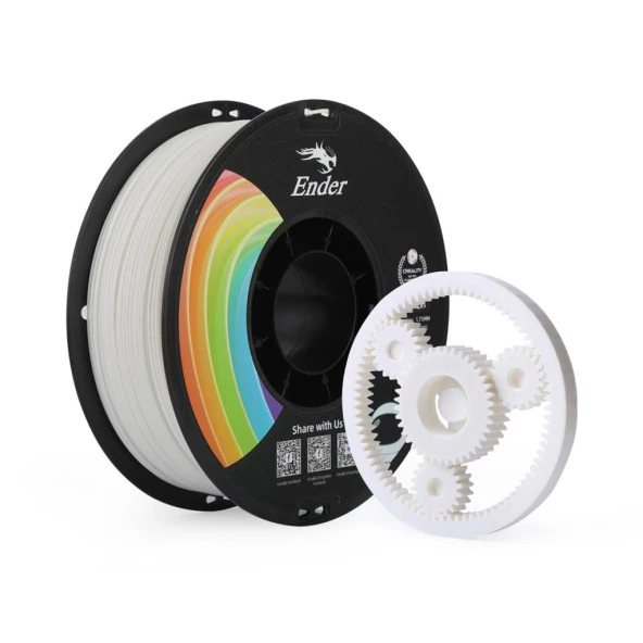 Creality Ender PLA+ Beyaz Filament 1.75mm 1Kg