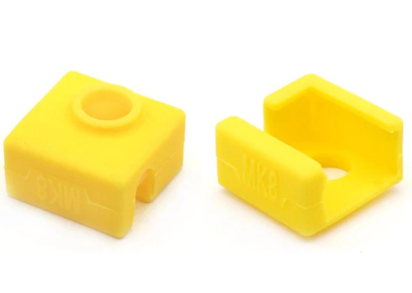 Mk8 Silikon Çorap Ender 3 Uyumlu(Sarı)
