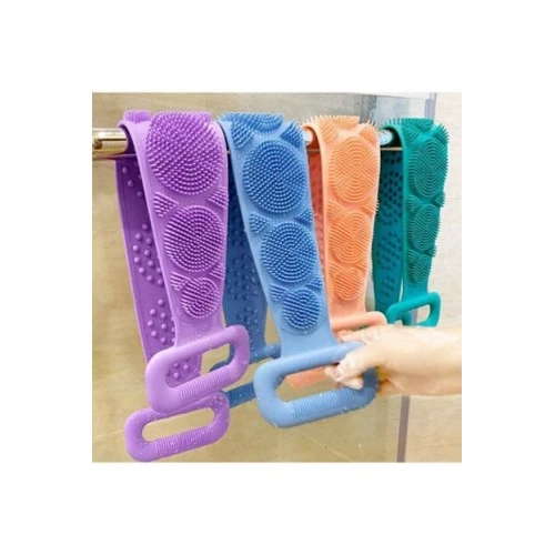Silikon Çift Taraflı Banyo Kesesi Büyük Boy - 3