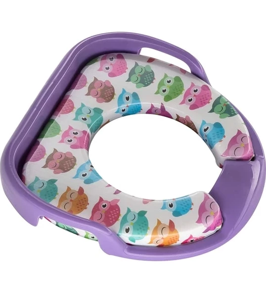 Softy Jumbo Kids Çocuk-Bebek Yanlardan Tutmalı Yumuşak Süngerli Klozet Kapağı Adaptörü - 3