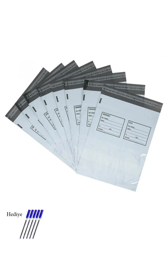 Cepli Mini Boy Kargo Poşeti 17x25+4 cm - 750 Adet (40+40=80 Mikron) ürün görseli 1