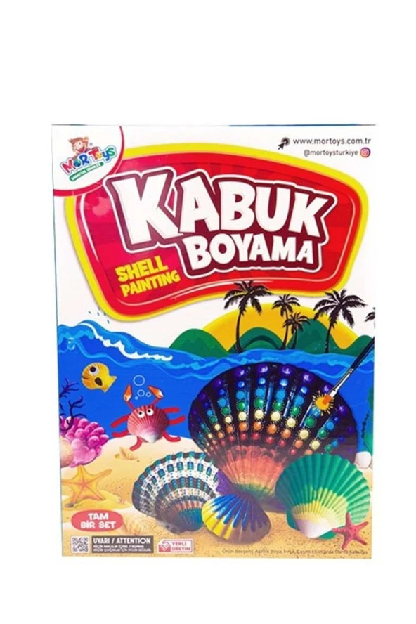Mor Toys Kabuk Boyama Seti ürün görseli 1