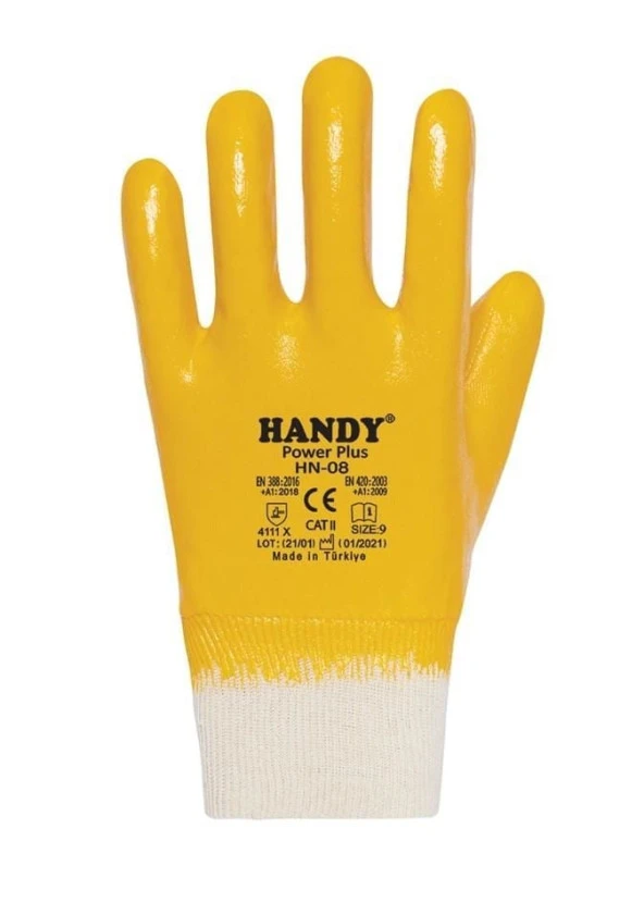 Handy Power Plus HN-08 Tam Nitril Eldiven No:9