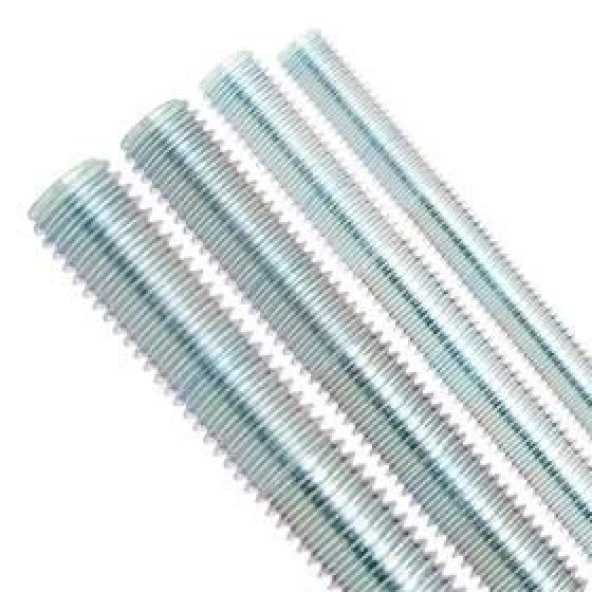 M5 Gijon DIN 975 Beyaz 1 Metre ürün görseli 1