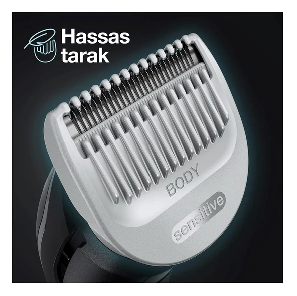 Braun Body Groomer 3340 SkinShield Teknolojisi Vücut Bakım Seti - Resim 6