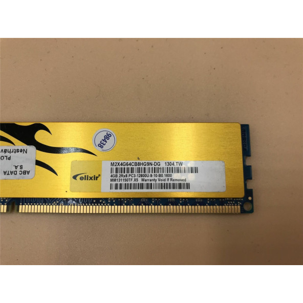 Elixir DDR3 4GB (1x4GB) 1600MHz M2X4G64CB8HG9N-DG GAMING RAM BELLEK