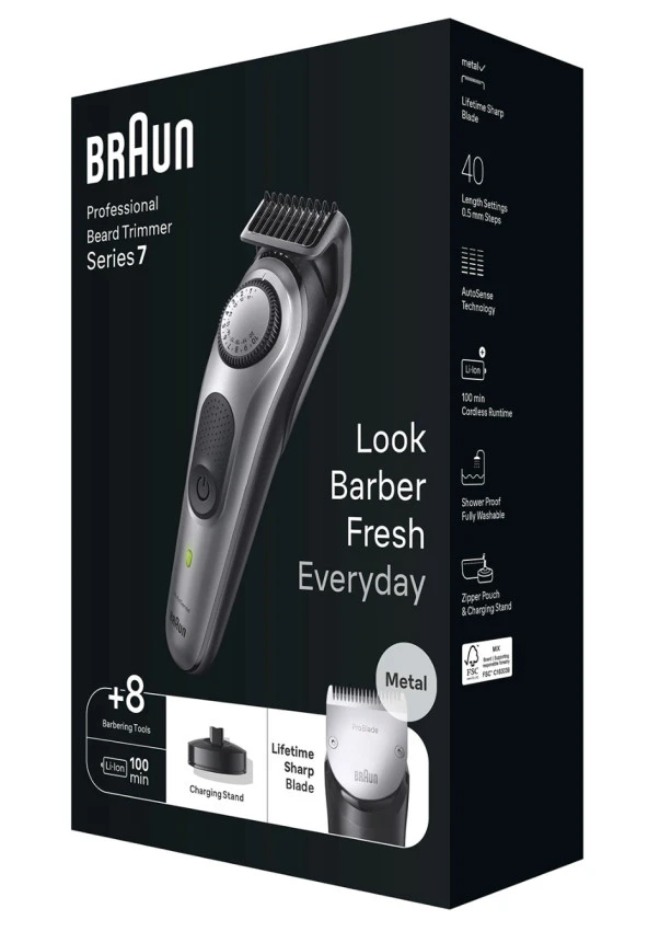 Braun Series 7 BT7420 Sakal Düzeltici - 7