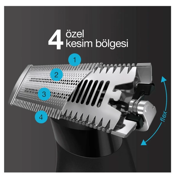 Braun Series X XT 5200 Sakal Şekillendirme ve Tıraş Makinesi - Resim 4