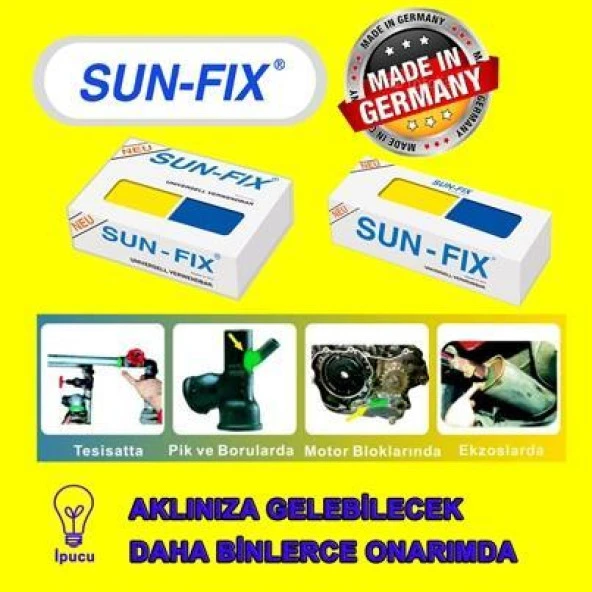 SUN FİX Üniversal Kaynak Macunu 40 Gr - 2