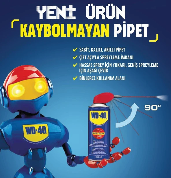 WD 40 Smart Straw Pas Sökücü Yağlayıcı 350 ml - 3