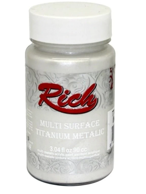 Rich Multi Surface Titanium 2500 İnci Metalik 90 cc ürün görseli 1