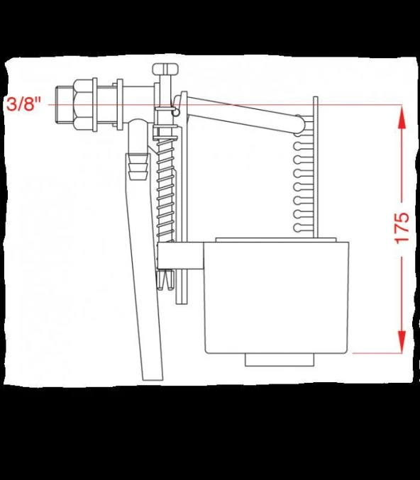Japar 1/2 Şok Kapatmalı Flatör - Resim 2