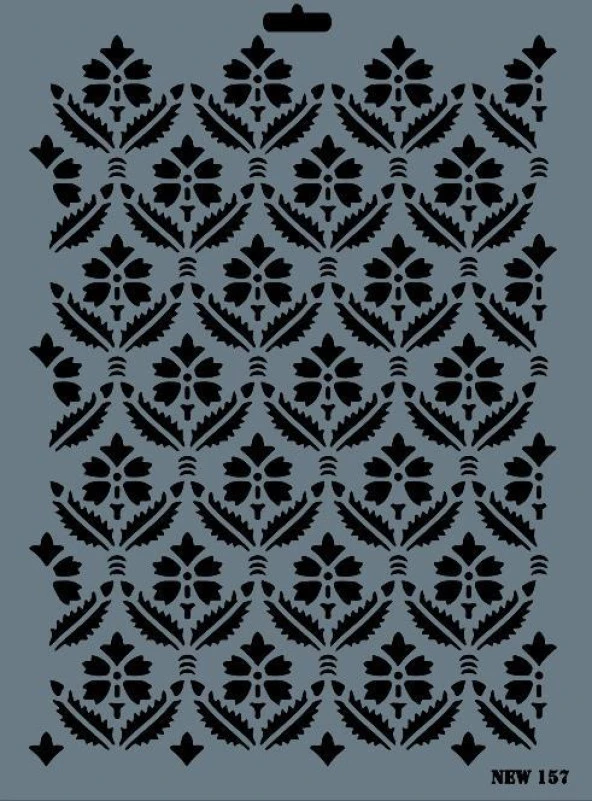 Rich New Seri N-157 Stencil 35x25 cm ürün görseli 1