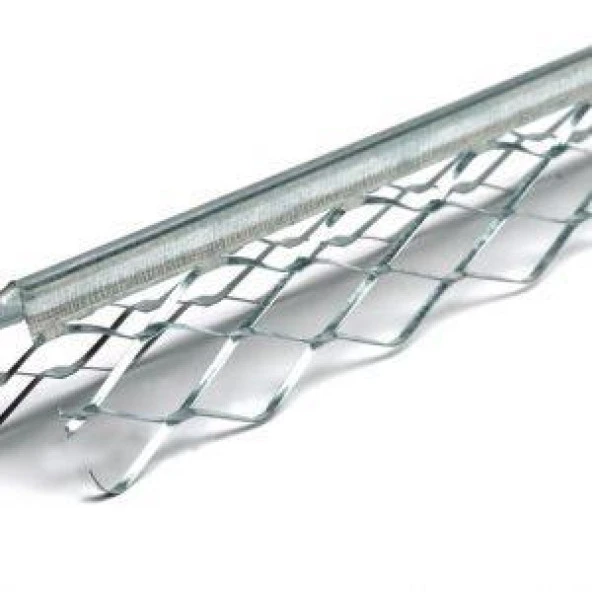 Baklavalı Kaba Sıva Köşe Profili 25 Adet 270 cm ürün görseli 1