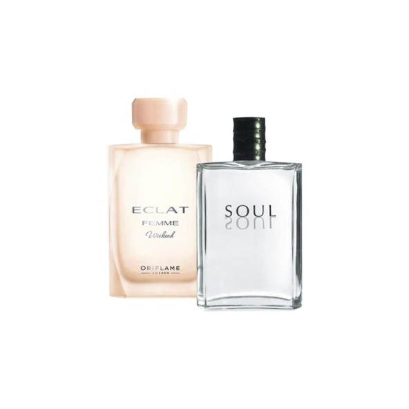 Oriflame Eclat Femme Weekend EDT 50 ML + Soul Erkek Parfüm EDT 100 ML