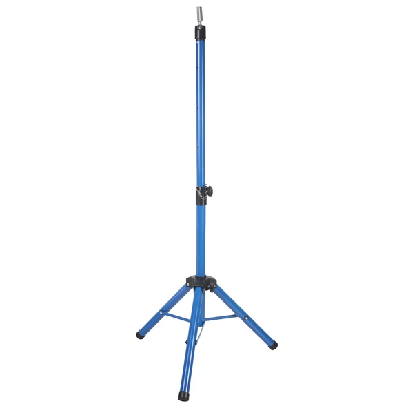 Kuaför Eğitim Mankeni İçin Metal Tripod - Mavi + Taşıma Çantası - 3