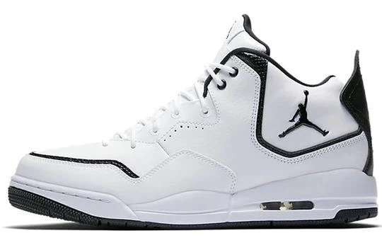 Nike Air Jordan Courtside 23 'White Black' Leather Sneaker Erkek Deri Basketbol Ayakkabısı Limited Edition AR1000-100 AR1000-100