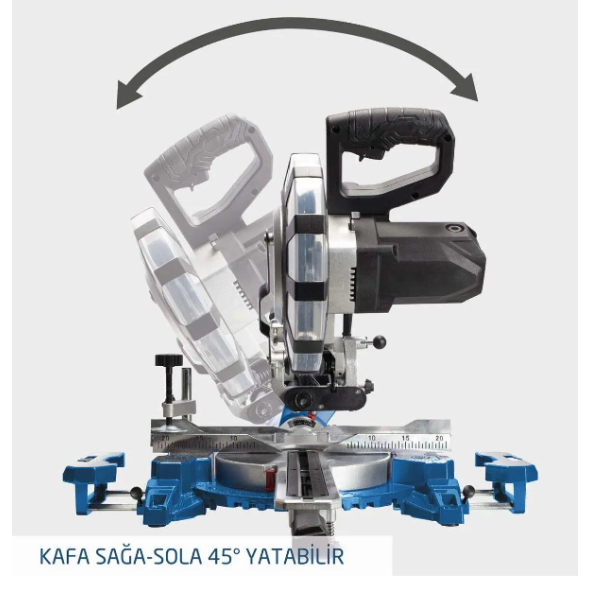 Scheppach HM254SPX HM254SPX GÖNYE KESME MAKİNASI 254MM - 5