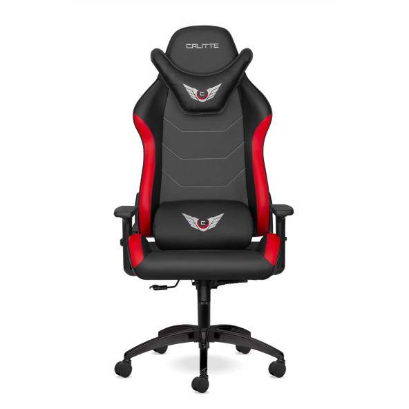 Calitte Profesyonel Deri Oyuncu Koltuğu - Supra Sp - Kırmızı Siyah - 2