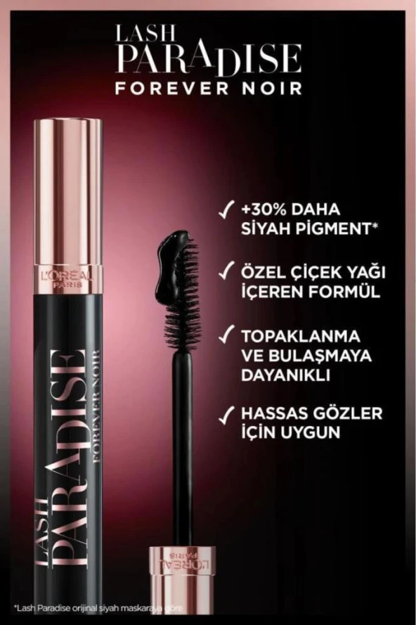 Loreal Paris Lash Paradise Forever Noir MAskara - 3