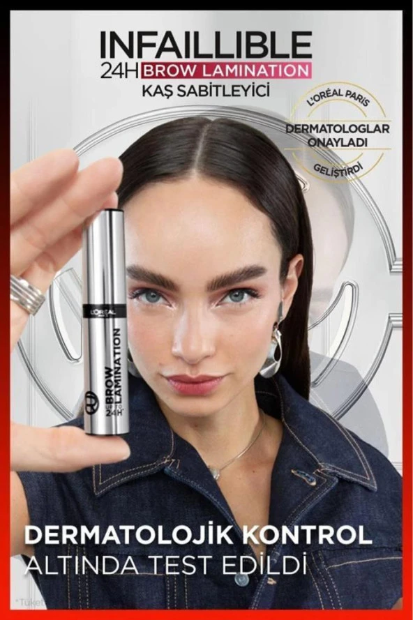 Loreal Paris Infaillible 24 Saat Kalıcı Şeffaf Kaş Sabitleyici - Siyah - 4