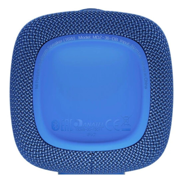 Xiaomi Mi Portable Bluetooth Speaker (16W) MDZ-36-DB Mavi - 4