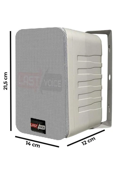 Lastvoice Soft Plus Paket-3 Hoparlör ve Anfi Mağaza Ses Sistemi - Resim 4