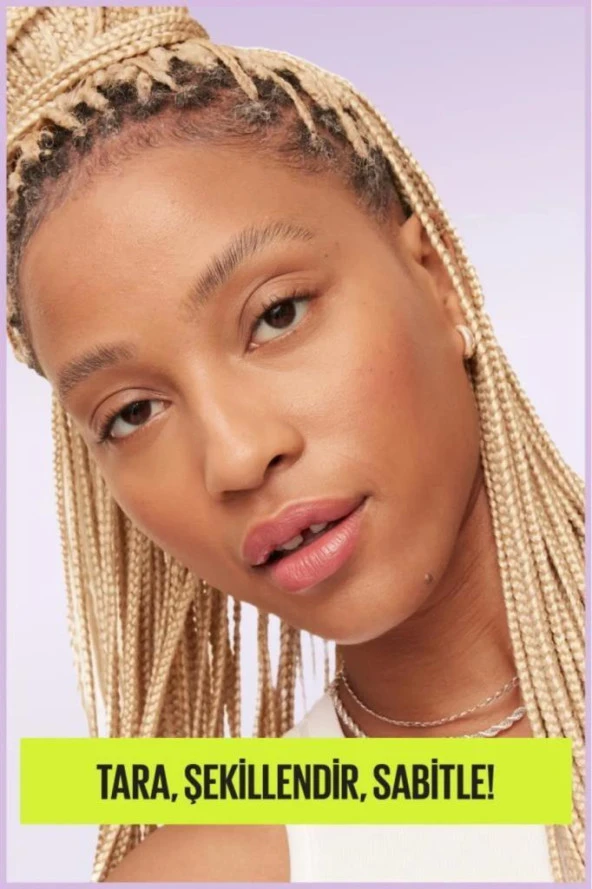 Maybelline New York Super Lock Brow Glue Kaş Sabitleyici Maskara - Şeffaf - 4