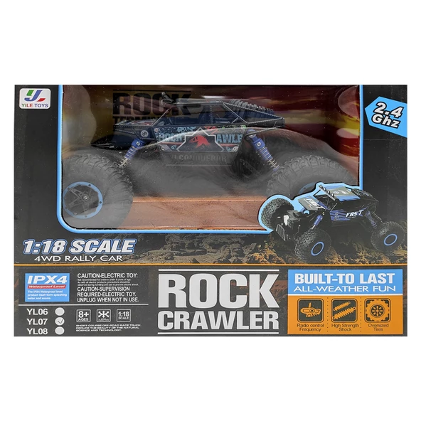 Ethem Oyuncak Rock Crawler 1:18 Rally Car YL-07 - 9