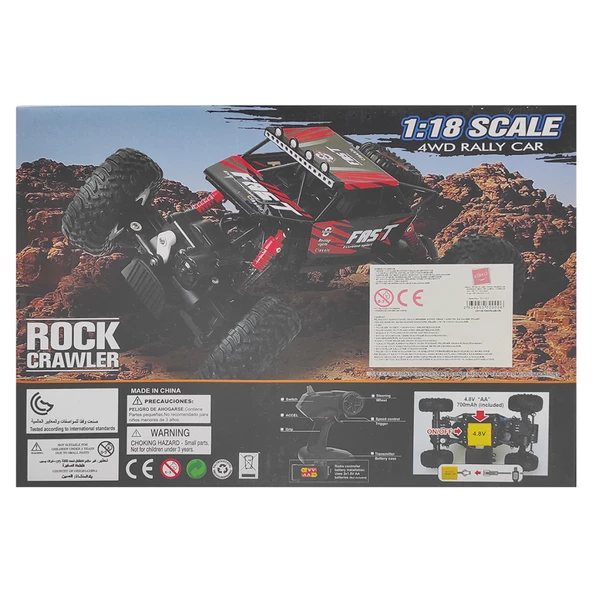 Ethem Oyuncak Rock Crawler 1:18 Rally Car YL-07 - 5