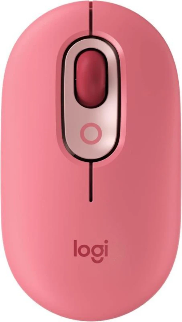 Logitech 910-006548 POP Emoji Pembe Optik Kablosuz Mouse