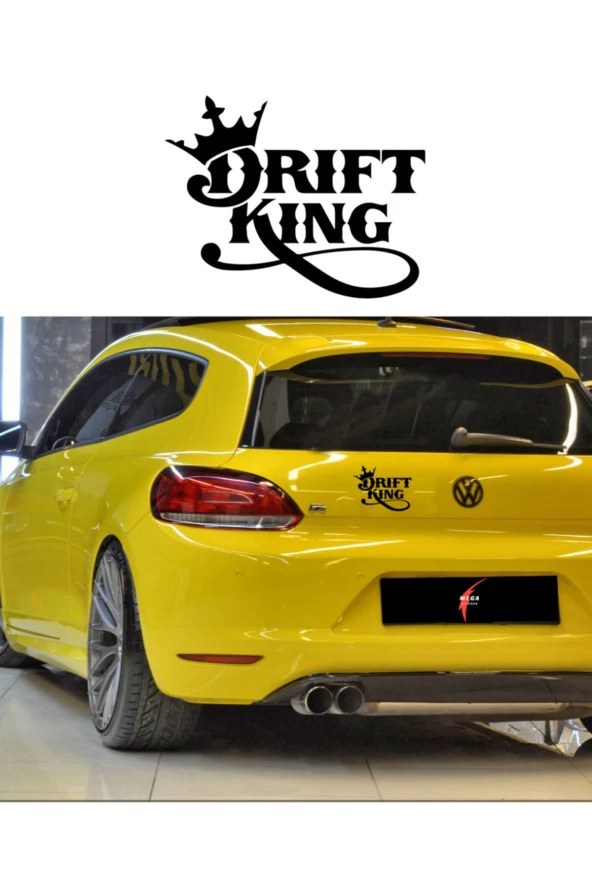 Drift King Oto Sticker