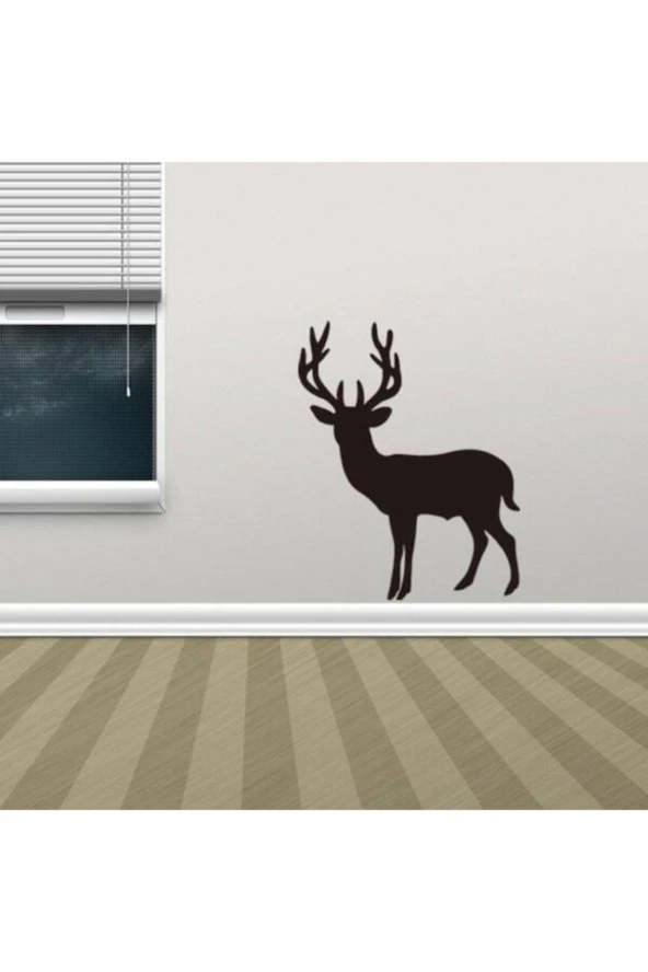 Duvar Sticker Karikatür Hayvan Geyik Yatak Odası Arka Plan Sticker